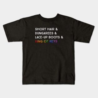 Ring of Keys - Rainbow Kids T-Shirt